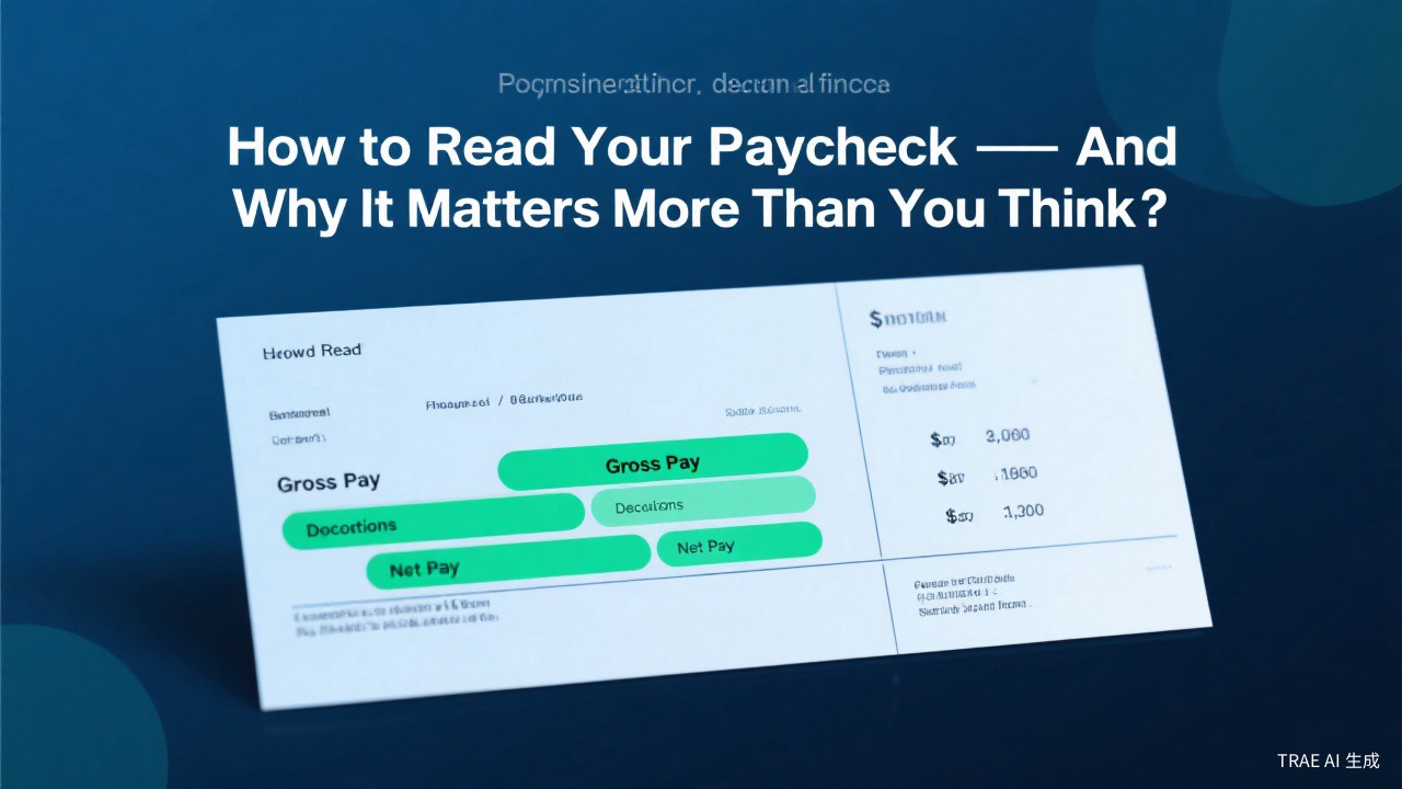 img of How to Read Your Paycheck — And Why It Matters More Than You Think